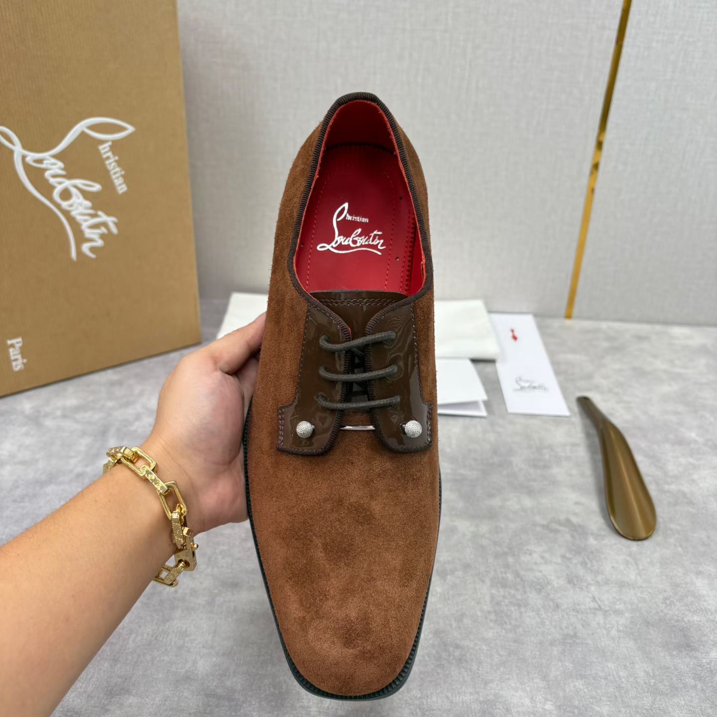 Cistian Louboutin shoe